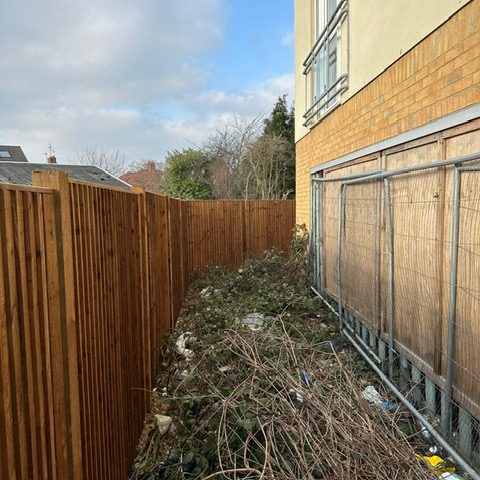 Emergency Boundary Fence Installation 2